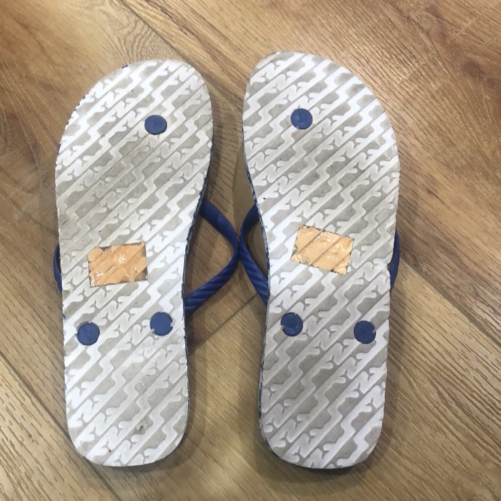 EUC Vineyard Vines Otomi Printed Sandals Flip Flops - Picture 6 of 6